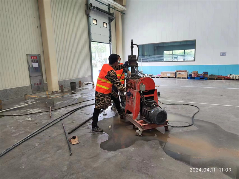 丰城厂房地面下沉塌陷注浆加固施工